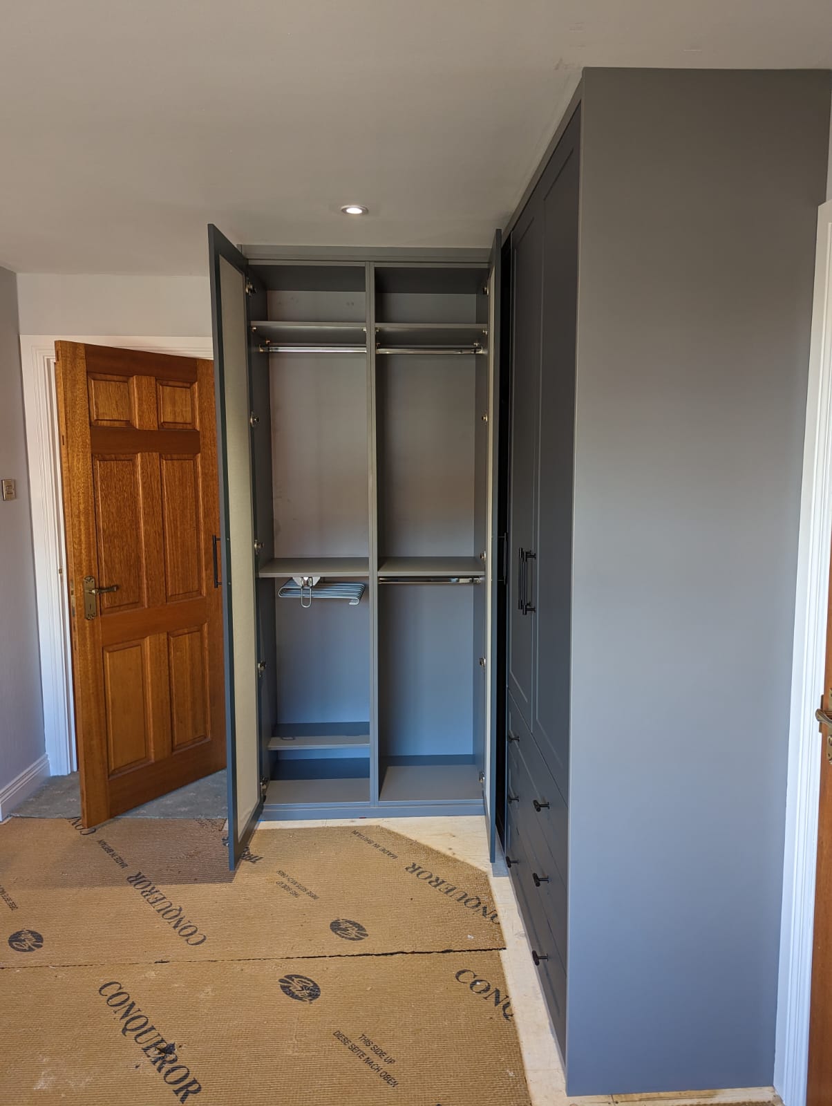 Corner Hinged Wardrobe