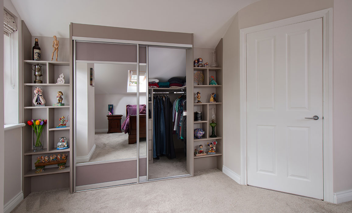 fitted bedroom storage