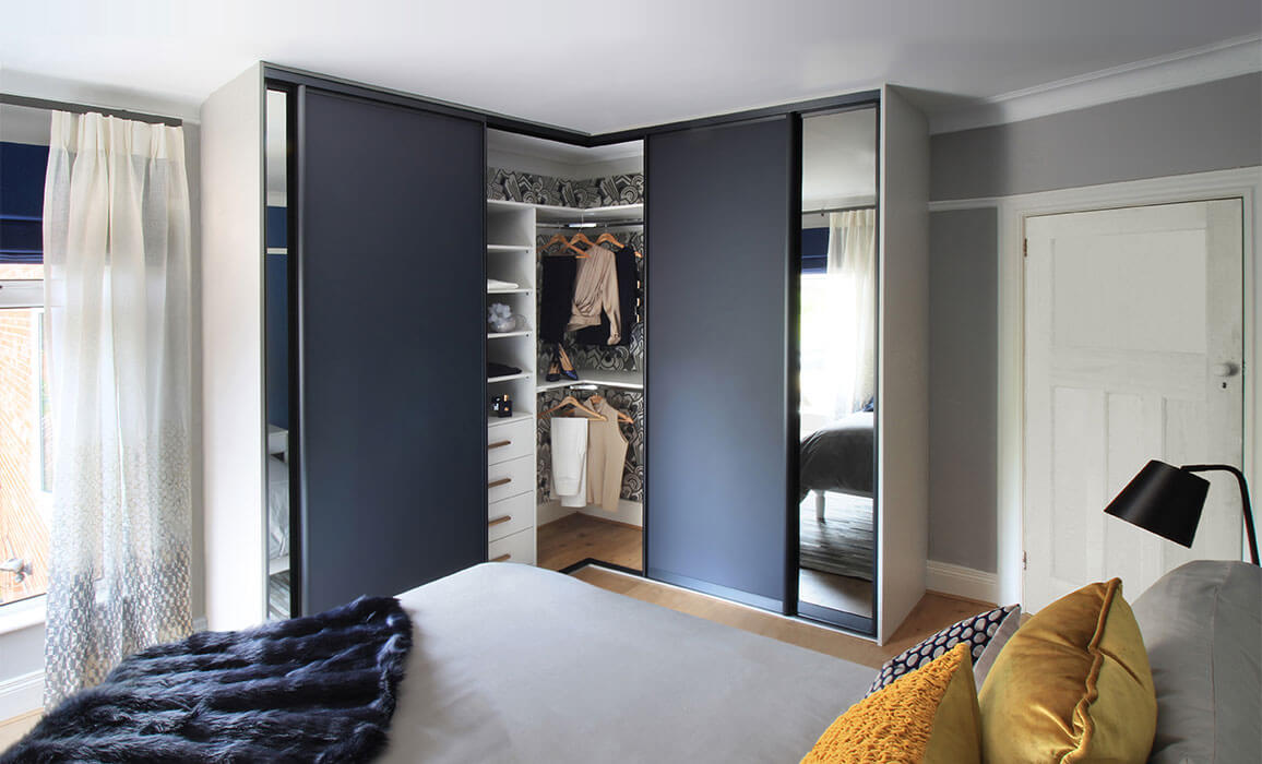 fitted corner wardrobe