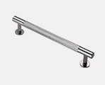 Knurled Handle Polished Chrome