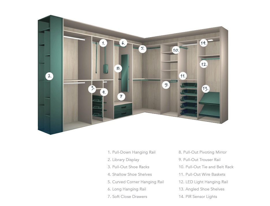 How To Customise Your Internal Wardrobe Storage