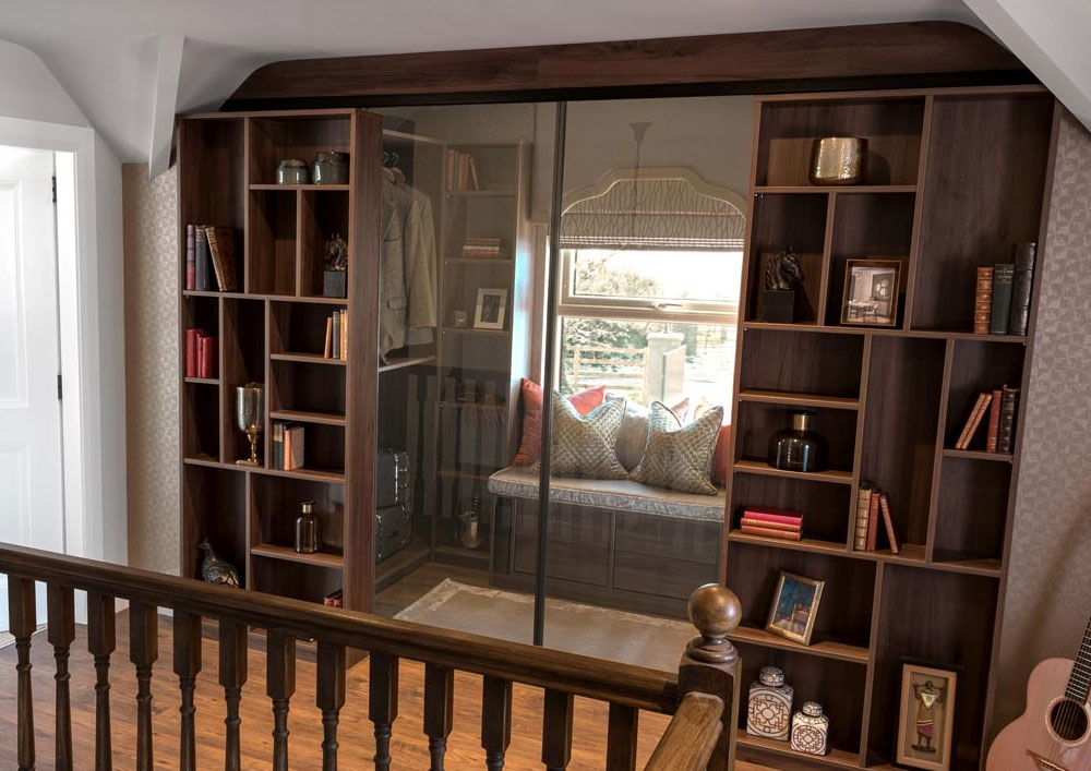 Shelving for built shop in wardrobes