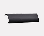 edge straight black handle