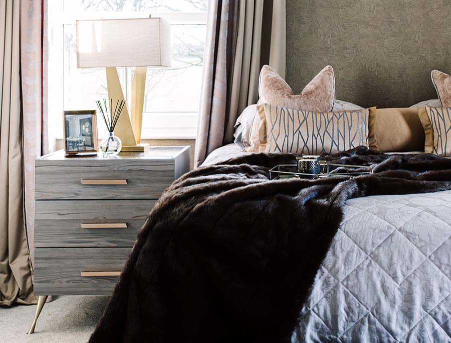 freestanding woodgrain chest of drawers