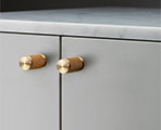 knob brass buster and punch handle