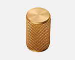 knurled knob brass handle