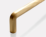 brushed brass handle