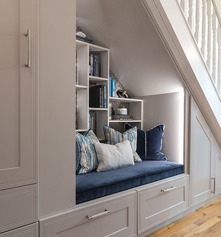under stairs storage solution