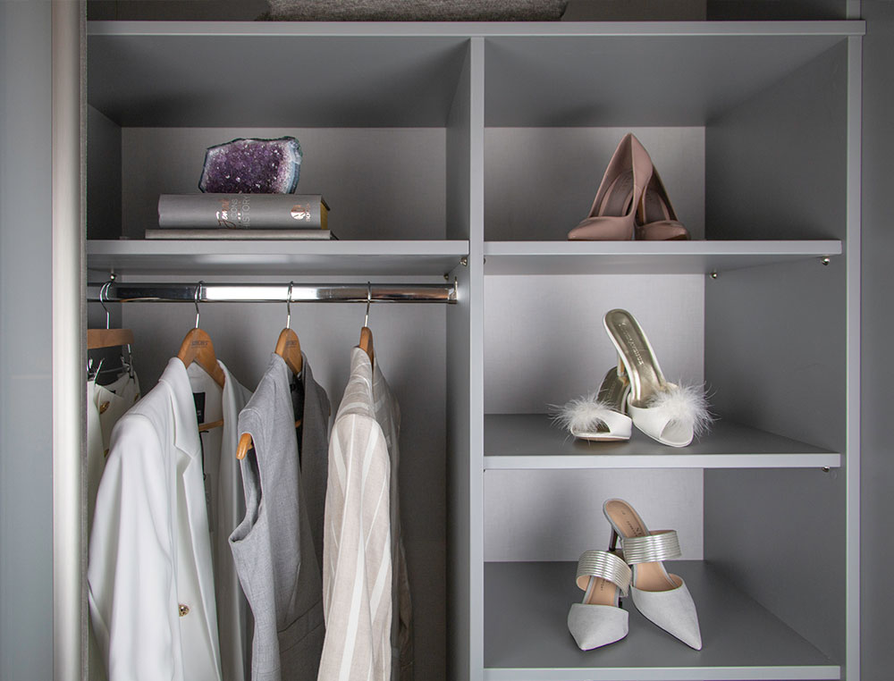 close up of clothes and shoes