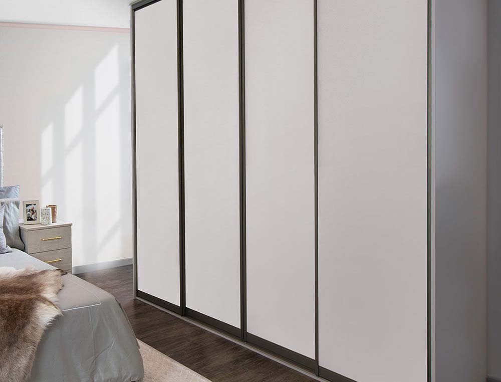 close up of sliding doors